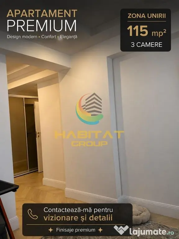 Complex NOU 2023 Langa Piata Unirii & Tineretului 3 Camere 112,8mp - Bucuresti (Bucuresti-Ilfov)