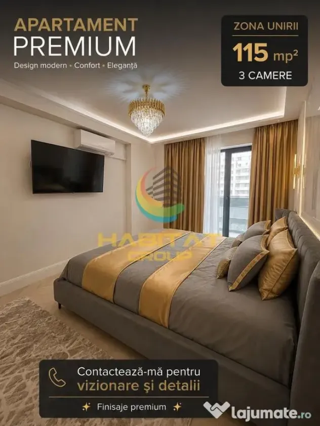 Complex NOU 2023 Langa Piata Unirii & Tineretului 3 Camere 112,8mp - Bucuresti (Bucuresti-Ilfov)