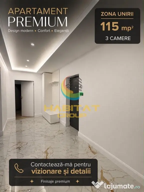 Complex NOU 2023 Langa Piata Unirii & Tineretului 3 Camere 112,8mp - Bucuresti (Bucuresti-Ilfov)