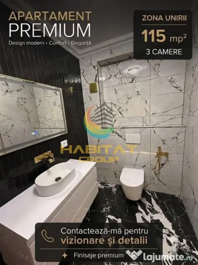 Complex NOU 2023 Langa Piata Unirii & Tineretului 3 Camere 112,8mp - Bucuresti (Bucuresti-Ilfov)