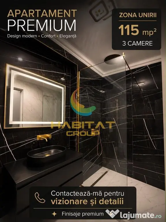 Complex NOU 2023 Langa Piata Unirii & Tineretului 3 Camere 112,8mp - Bucuresti (Bucuresti-Ilfov)