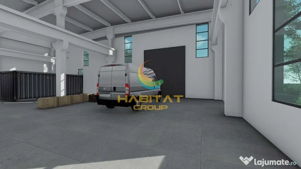 Hală industrială de 2.400 mp în Popești-Leordeni - Popesti Leordeni (Bucuresti-Ilfov)