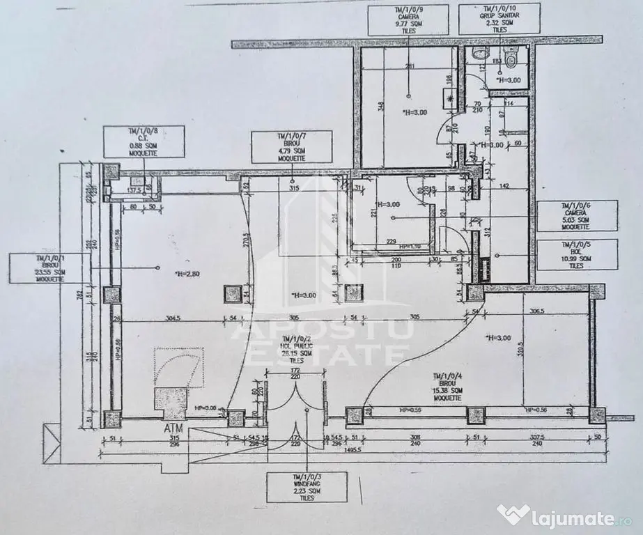 Spatiu comercial stradal de inchiriat, 102 mp, Zona Lipovei - Timisoara (Timis)