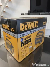 Boxa portabila Bluetooth DeWALT DCR011, 18V XR si FLEXVOLT, 10W, NOU 
