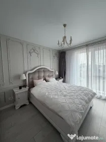 Apartament 2 camere, stil clasic, imobil nou, prima inchiriere – 2 min