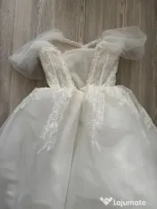 Rochie de mireasă tip Prințesă, mărimea S (36), achiziție Karmas Bacău