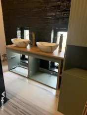 Mobilă de baie cu lavoare 