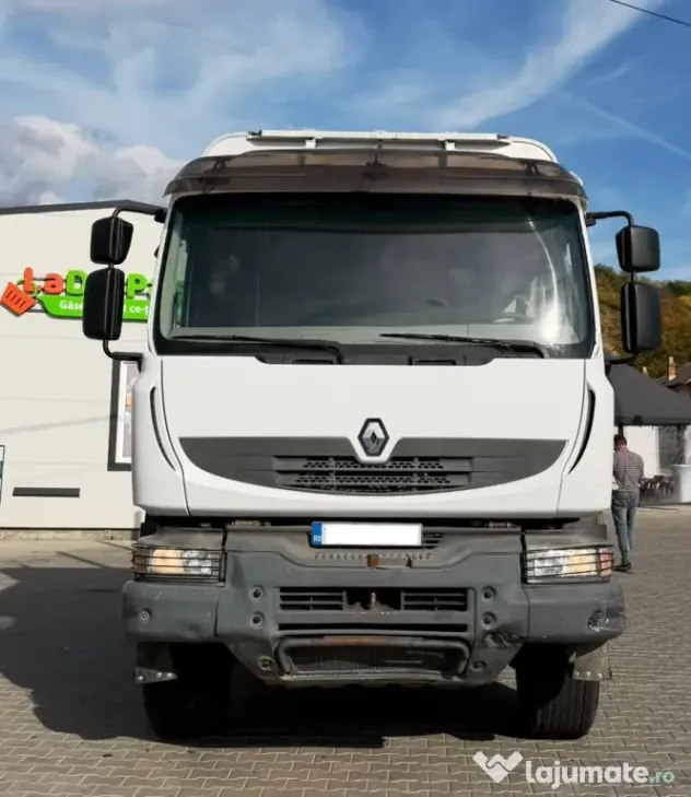 Renault Kerax 450 DXI, an 2007, Euro 3, max. 26 tone, 6x4, macara Epsilon 140 Z