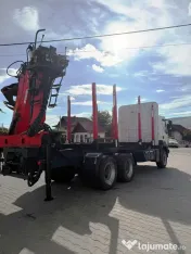 Renault Kerax 450 DXI, an 2007, Euro 3, max. 26 tone, 6x4, macara Epsilon 140 Z