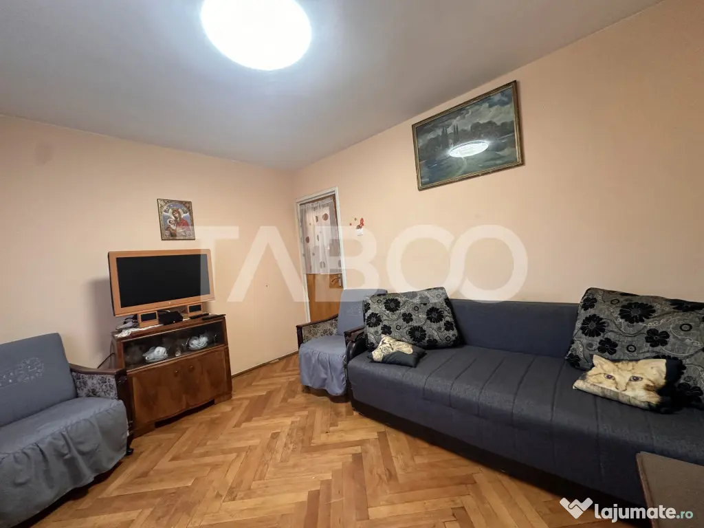 Apartament de inchiriat 2 camere balcon decomandat zona Miha - Sibiu (Sibiu)