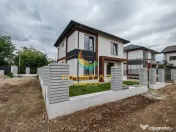 Casa moderna P plus 1 cu 4 camere si curte in ansamblu rezidential Berceni 