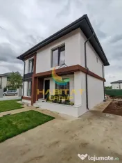 Casa moderna P plus 1 cu 4 camere si curte in ansamblu rezidential Berceni 