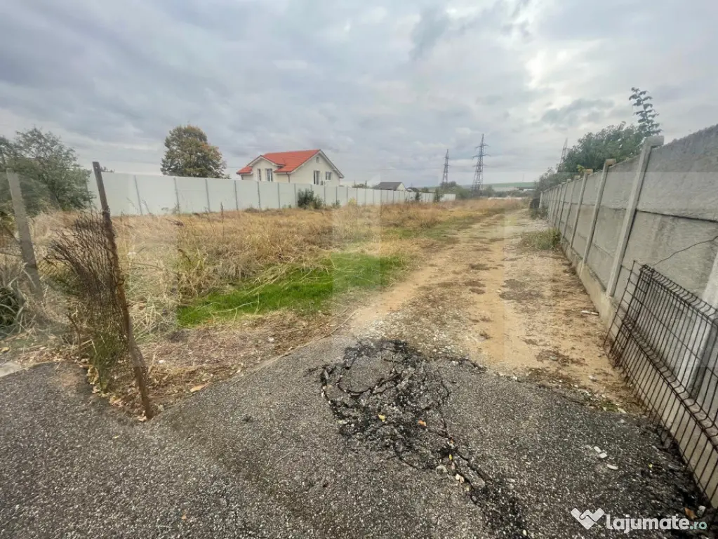 Teren intravilan, 2.302 mp, Bariera Valcii, in proximitatea - Craiova (Dolj)
