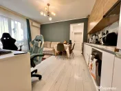 Apartament 3 camere, open-space, 50 mp utili, parter -Giroc 
