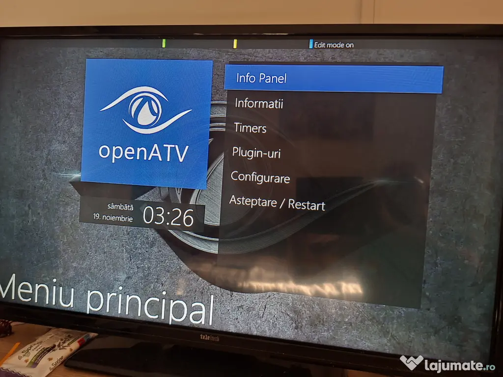 Octagon sf8008 4K UHD E2 DVB-S2X și DVB-C/T2