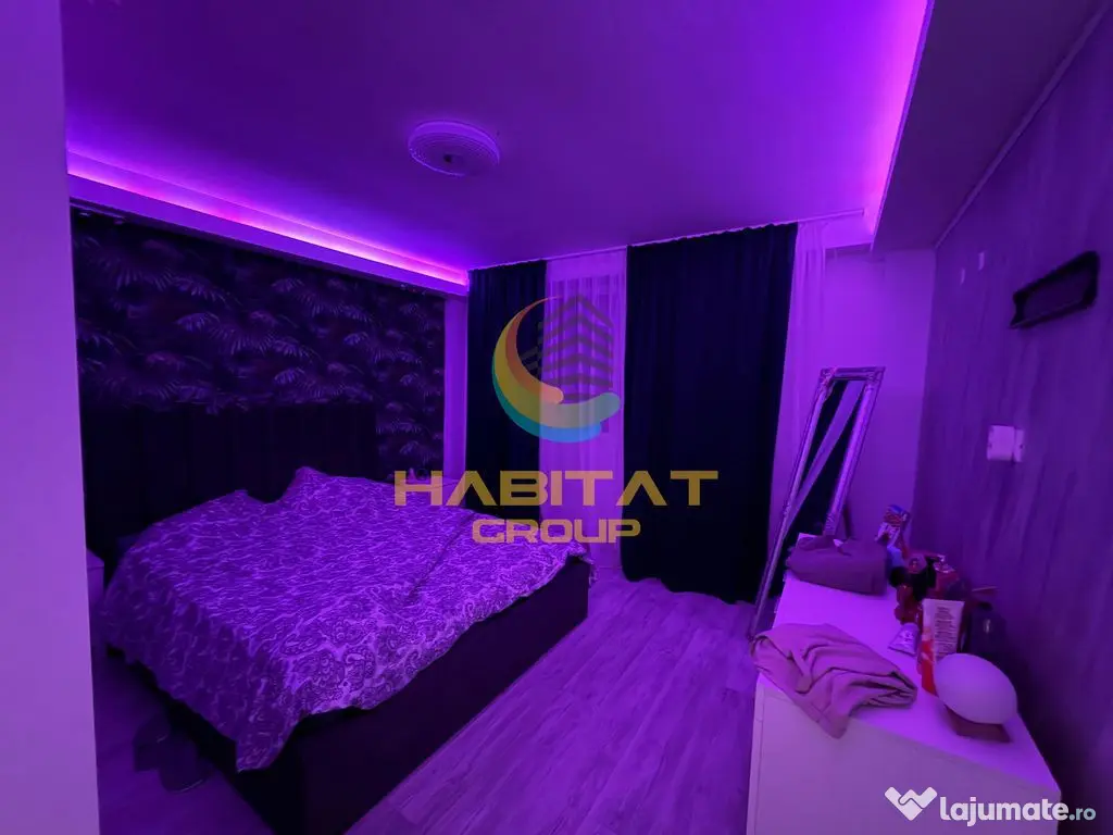 3 Camere Open Space 71.4 mp totali mobilat utilat parcare cartierul Florilor - Bucuresti (Bucuresti-Ilfov)