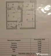 Apartament 2 camere | 42 mp total | Metrou Berceni – 500 m | Parcare 
