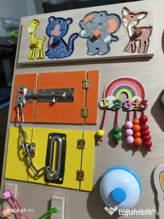 Panou educativ / Busy board