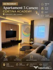Închiriere Apartament 3 camere LUX - Cortina Academy - Cotroceni