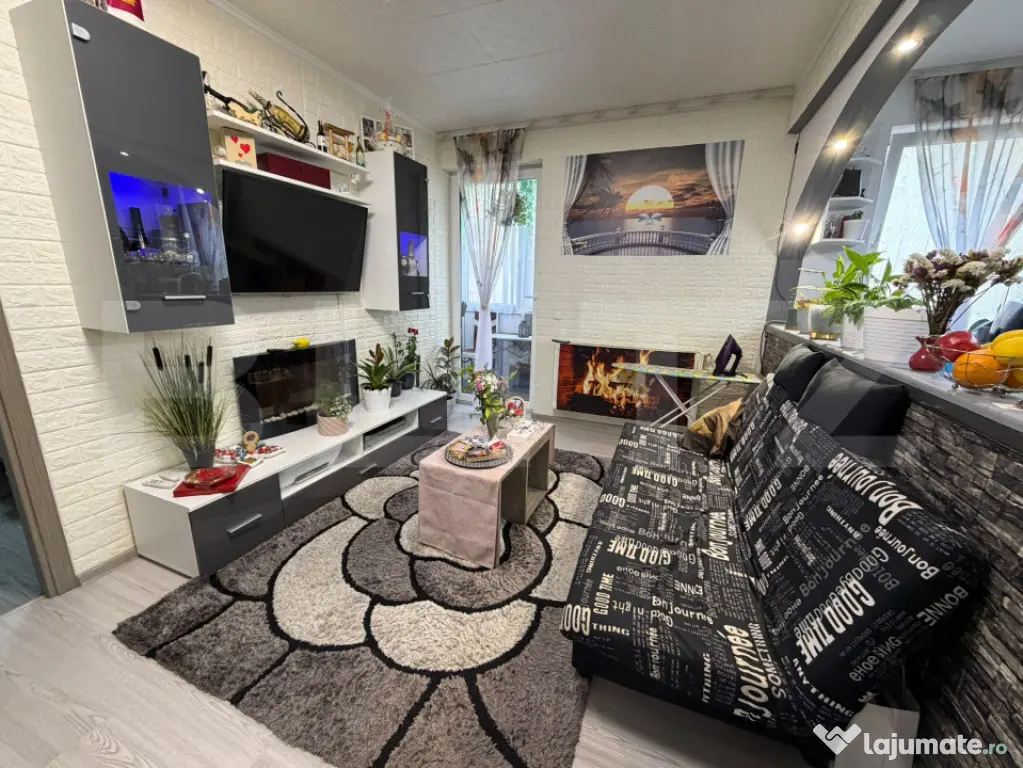 Apartament 2 camere 45mp | balcon inchis | Zona Florilor - Floresti (Cluj)