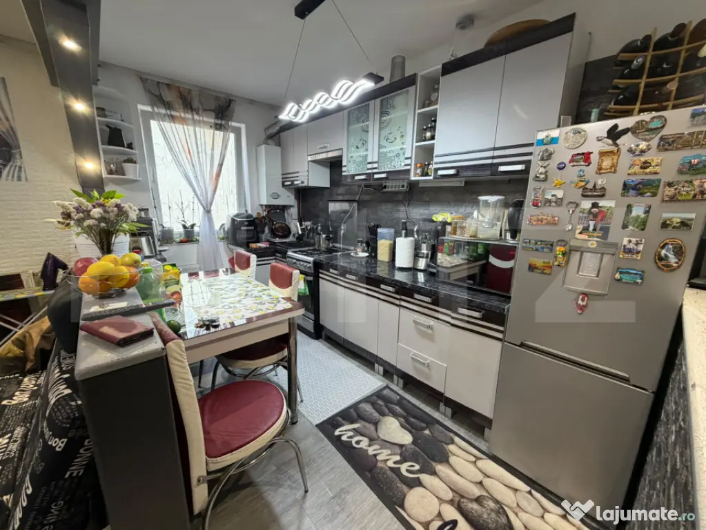 Apartament 2 camere 45mp | balcon inchis | Zona Florilor - Floresti (Cluj)