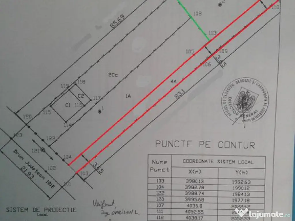 Snagov-Ghermanesti,440mp.