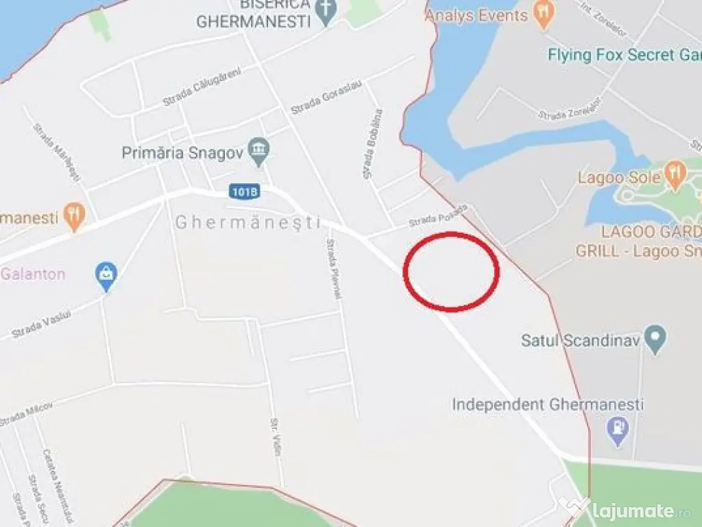 Snagov-Ghermanesti,440mp.