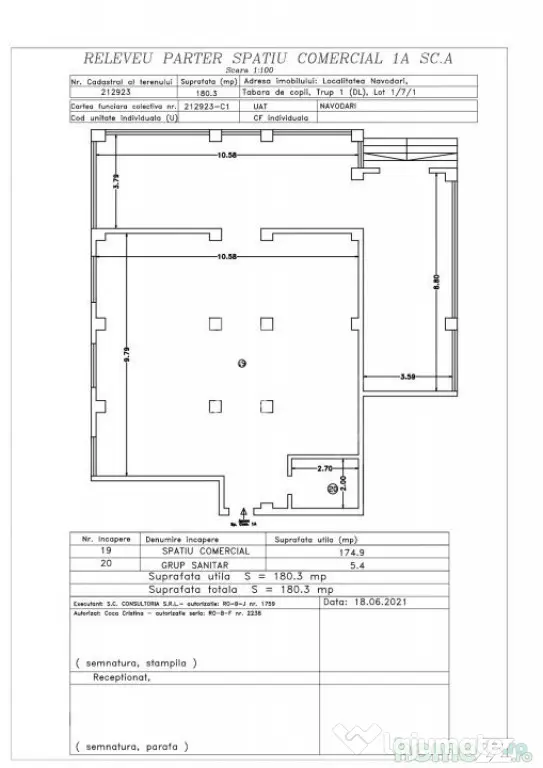Spatiu comercial Mamaia Nord