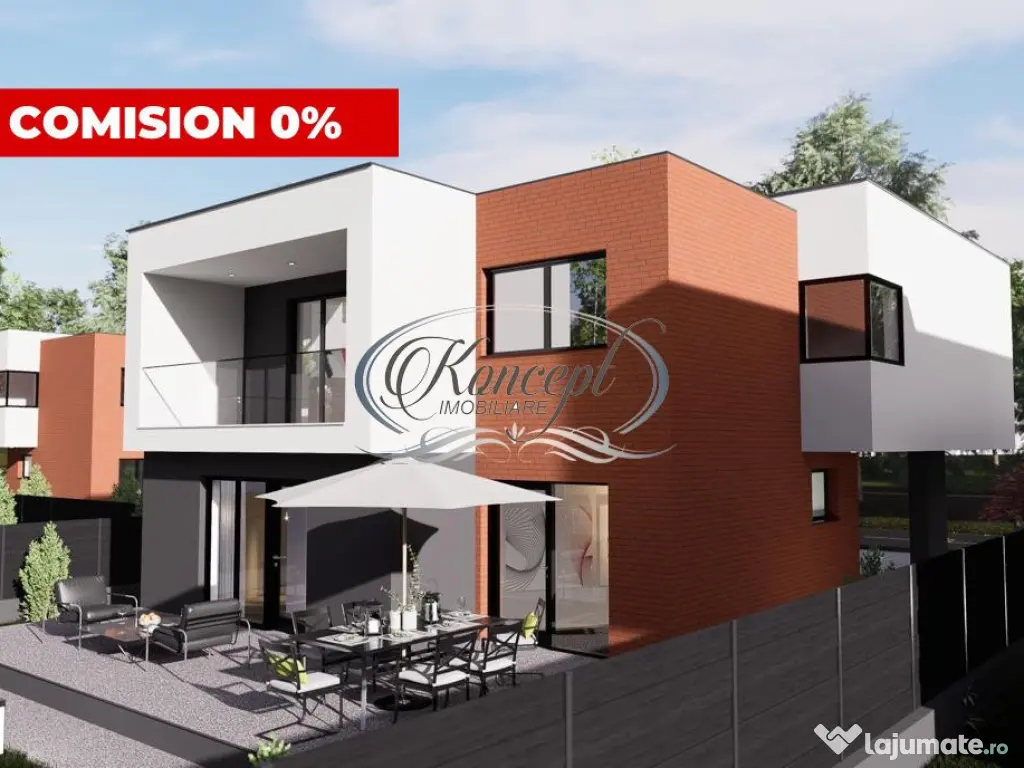 0% Comision!! Casa individuala cu design modern si garaj