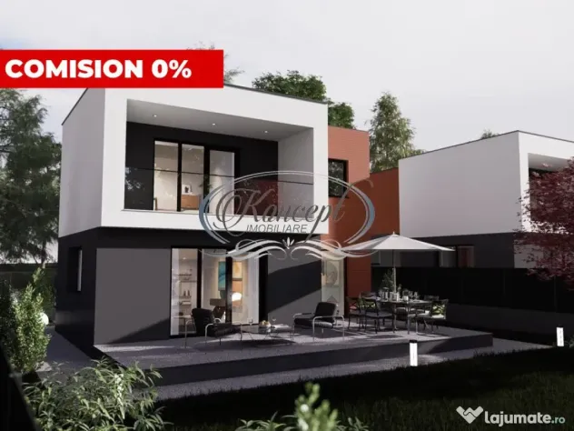 0% Comision!! Casa individuala cu design modern si garaj