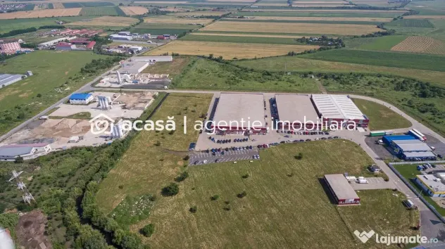 Teren industrial 3 000 mp în Parcul Industrial UTA2 #Arad