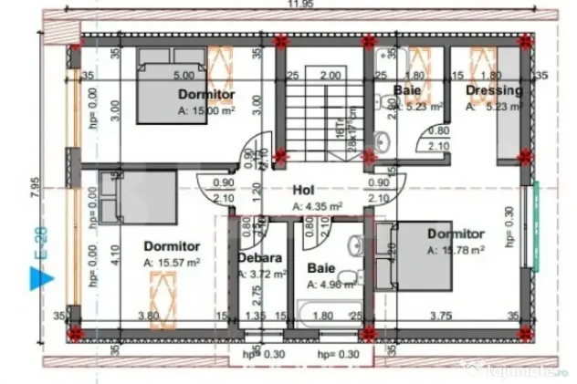 Casă individuală 148 mp, teren 710 mp, 10 min de Cluj - S?