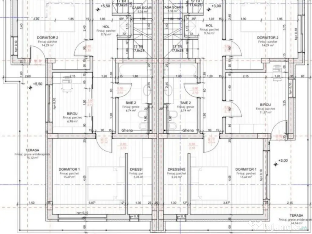 Casa 4 camere, 181mp, priveliste deosebita, zona ANL
