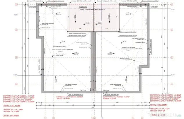 Casa 4 camere, 181mp, priveliste deosebita, zona ANL