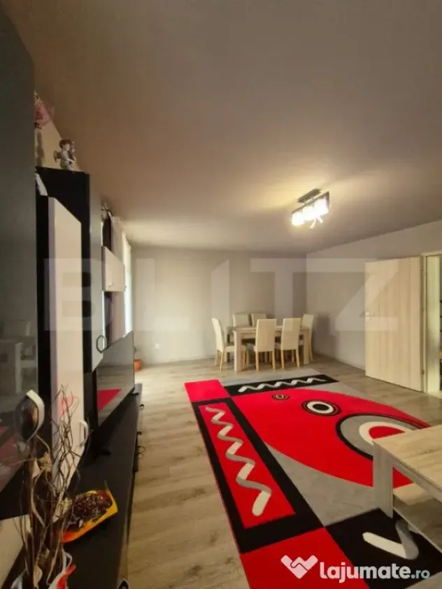 Duplex cu 4 camere, mobilat si utilat, 210 mp de teren, zona
