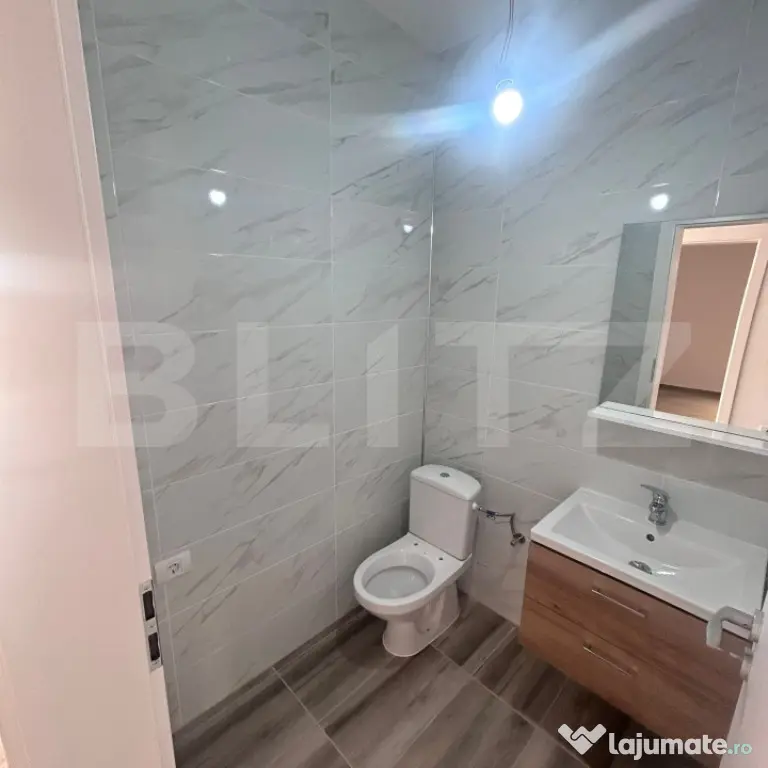 Casă duplex pe parter, 2 dormitoare, teren 320 mp, Moșniț - Mosnita Noua (Timis)