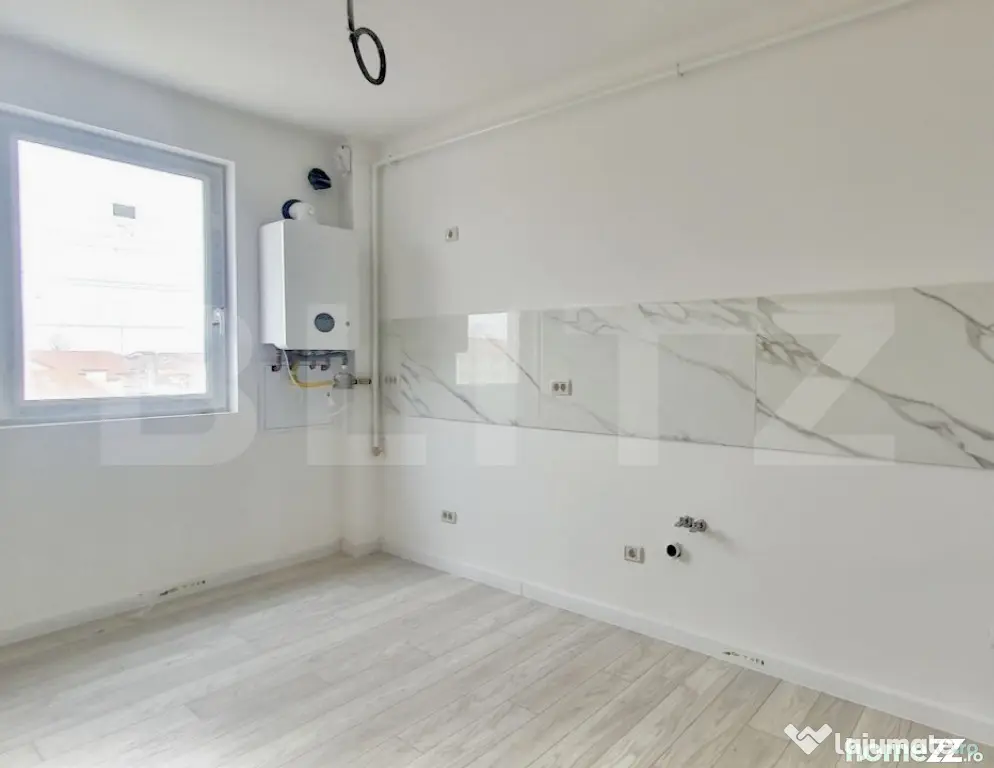 Apartament decomandat cu 2 camere + balcon,1 loc de parcare, - Giroc (Timis)