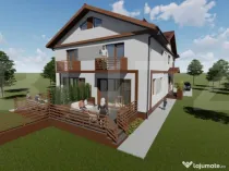 Duplex 4 camere, 140 mp utili, suprafata teren 300 mp, Giroc