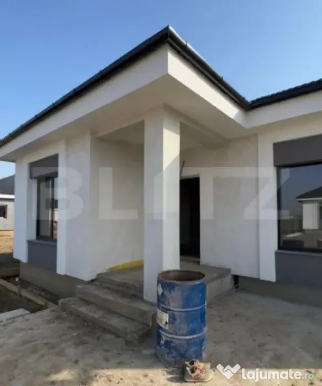 Casă la cheie, 3 dormitoare, 104 mp utili, 420 mp teren