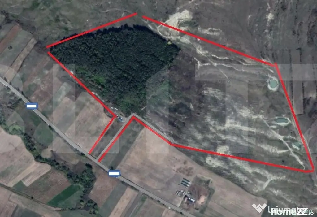 Teren 40 Hectare, Locuinta, 3 lacuri, zona Alunis - Rascruci (Cluj)