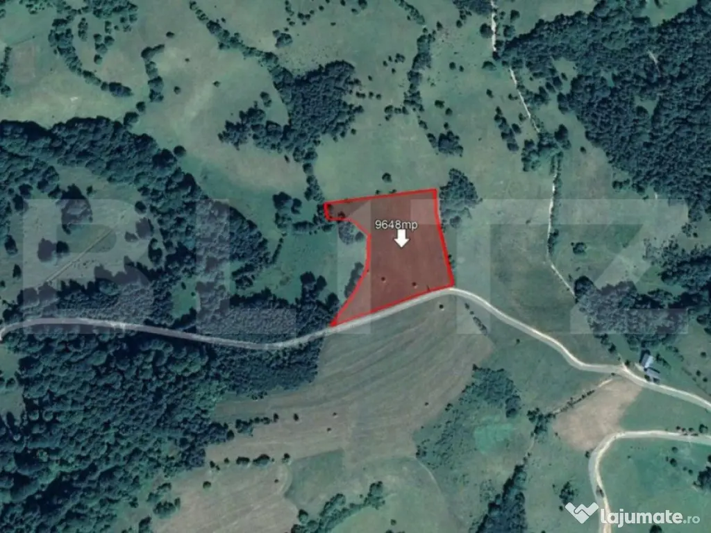Teren 9648 mp, priveliste superba, Poiana Marului!