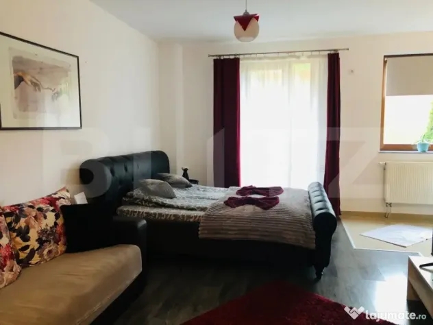 Garsoniera cu gradina intr-o zona pitoreasca din cartierul S