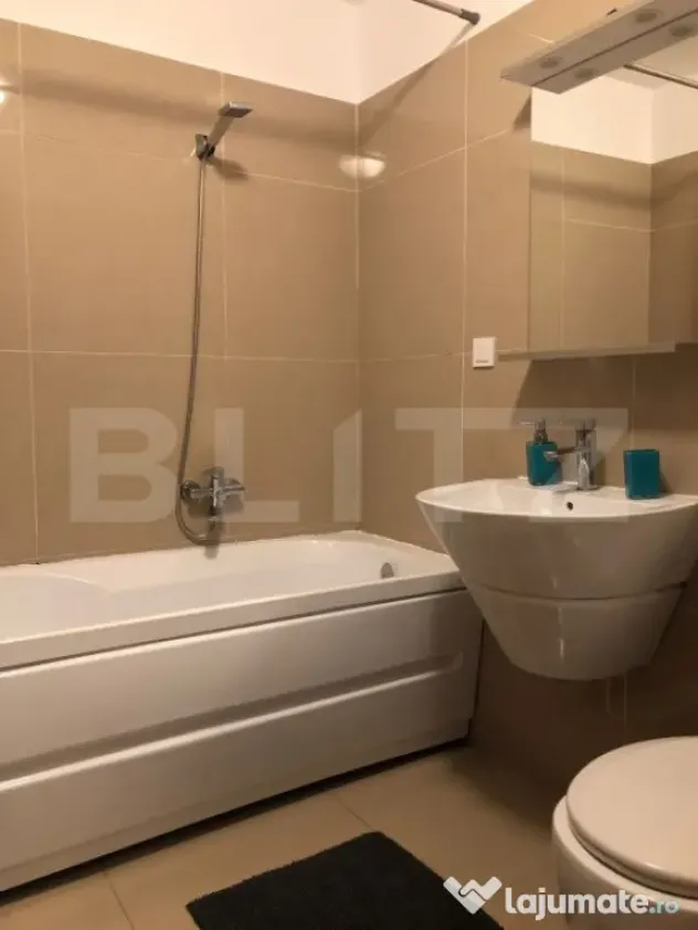 Garsoniera cu gradina intr-o zona pitoreasca din cartierul S