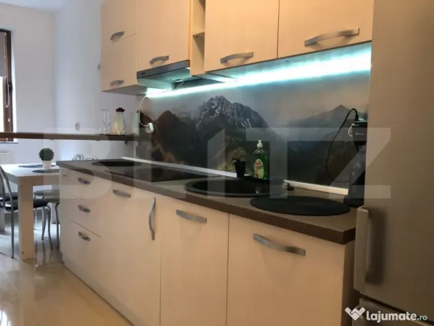 Garsoniera cu gradina intr-o zona pitoreasca din cartierul S