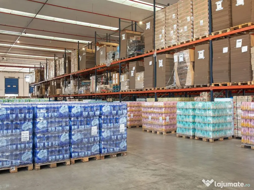 Spațiu logistic flexibil, 500-1 500 mp. Comision 0%.