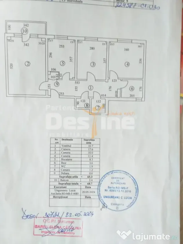 APARTAMENT 3 CAMERE RAHOVA, SLT POPA