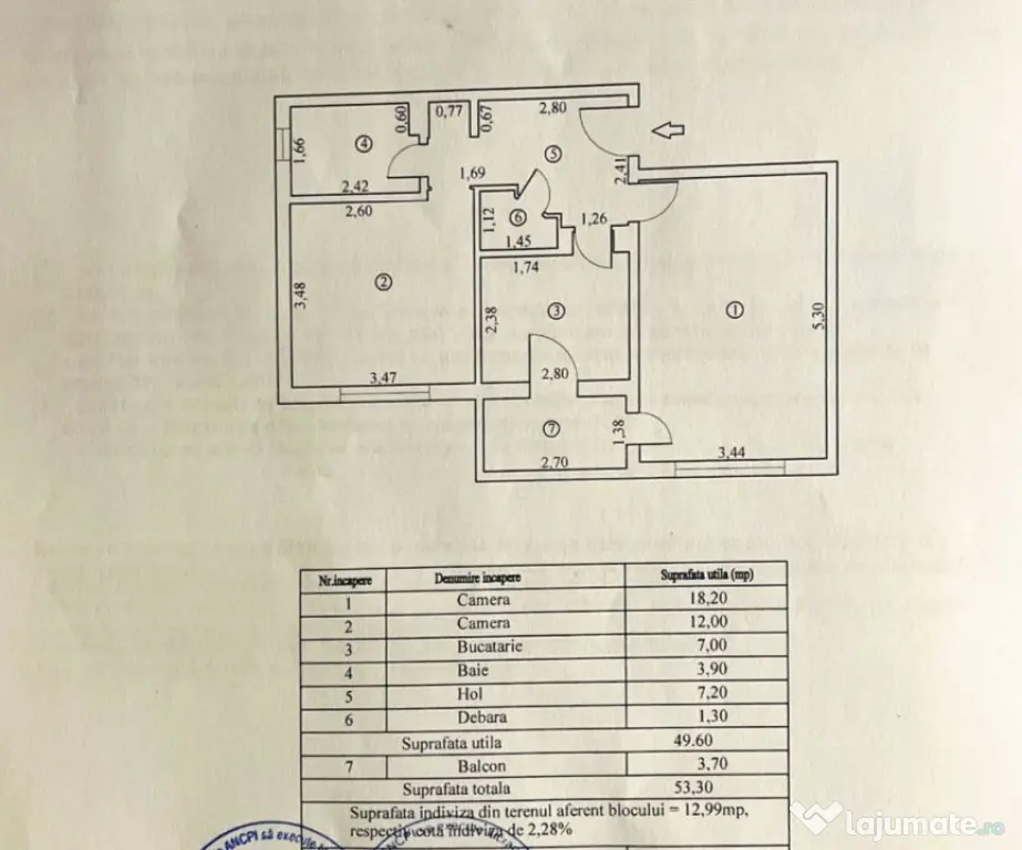 Apartament 2 camere decomandat, zona Independentei, etaj 2