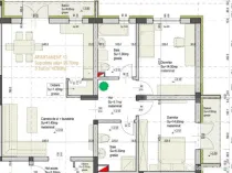 Apartament nou în ansamblu rezidențial 95.70 mp, Santandre