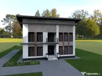 Casa moderna, individuala, teren 600mp