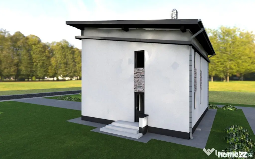 Casa moderna, individuala, teren 600mp - Marginea (Suceava)